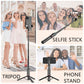 Trípode retráctil Bluetooth Selfie Stick