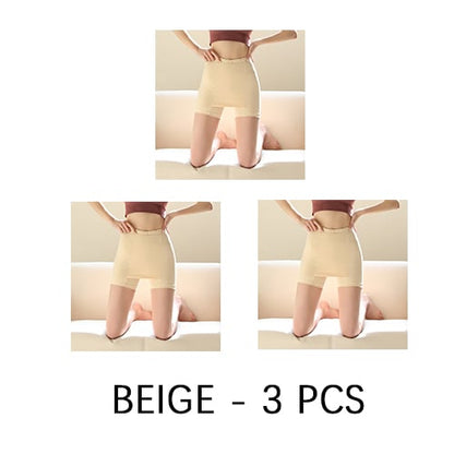 Pantalones cortos de seguridad de seda helada con entrepierna delantera de doble capa