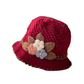 🔥Oferta de Navidad 40% de descuento: gorro de punto floral francés grueso para mujer