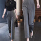 Pantalones de traje de harén rectos adelgazantes