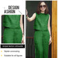 Traje casual de lino de algodón sin mangas de color sólido para mujer🔥Compre 2 envío gratis🔥