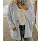 Cálido Regalo-Chaqueta de Terciopelo Casual de Talla Grande para Otoño e Invierno