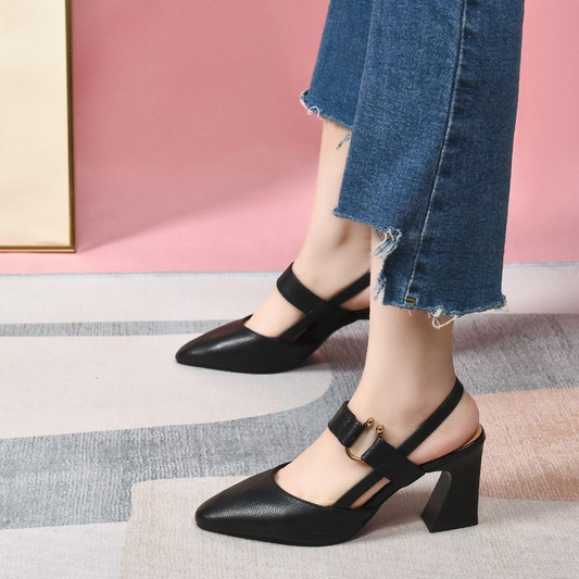 Sandalias de tacón alto para mujer, nueva moda 2023