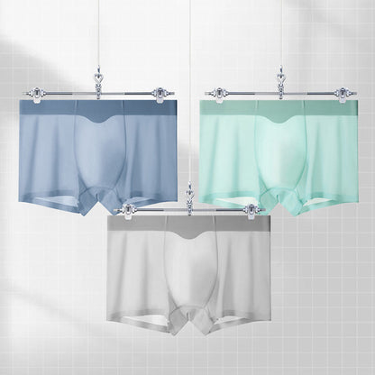 Ropa Interior Masculina Ultrafina de Seda de Hielo sin Rastro