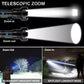 Linterna láser táctica LED recargable