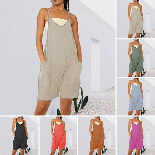 Summer Caliente Venta?Mono sin mangas con bolsillos (49 % de descuento)