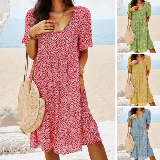 Venta caliente --- 49 % de descuento👗2024 Nuevo Vestido floral de moda para mujer