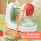 Pelador de frutas manual multifuncional con manivela