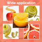 Pelador de frutas manual multifuncional con manivela