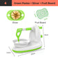 Pelador de frutas manual multifuncional con manivela