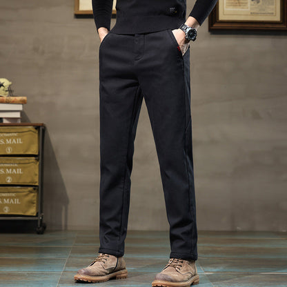 🎅Rebajas de Navidad, 50% de descuento🔥Pantalón recto para hombre