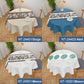Mantel bordado impermeable y resistente al aceite