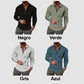 Camiseta casual deportiva de manga larga con cuello de cremallera para hombre 🔥Compre 2 envío gratis🔥