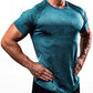 CAMISETA DEPORTIVA CASUAL DE COLOR LISO™