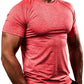 CAMISETA DEPORTIVA CASUAL DE COLOR LISO™