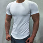 CAMISETA DEPORTIVA CASUAL DE COLOR LISO™
