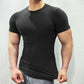 CAMISETA DEPORTIVA CASUAL DE COLOR LISO™