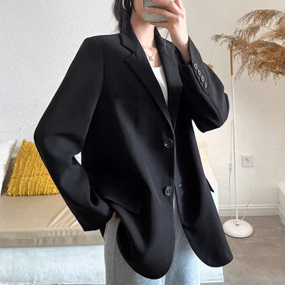 Blazer Informal con Botones para Mujer