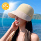 2023 Nueva Sombrero protector solar de ala ancha para mujer para salir a la playa en verano