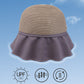 2023 Nueva Sombrero protector solar de ala ancha para mujer para salir a la playa en verano