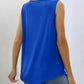 Camiseta sin mangas con cuello cuadrado