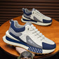 Gran oferta - Zapatos deportivos informales antideslizantes de suela gruesa para hombre