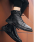 Botas clásicas de cuero negro 🔥Compre 2 envío gratis🔥