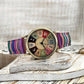 Regalo Perfecto-Relojes Con Patrón Multicolor Arcoíris