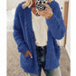 Cálido Regalo-Chaqueta de Terciopelo Casual de Talla Grande para Otoño e Invierno