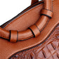 PATRON COCODRILO BOLSO DE CUERO VINTAGE