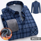 Otoño-invierno Hombres Casual de engrosada Camisa caliente 🔥Compre 2 envío gratis🔥