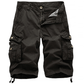 Pantalones cortos cargo para hombre Plus Size (Tallas 30-48)