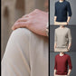 Top elástico slim fit con cuello redondo y estampado de gofres