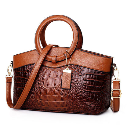 PATRON COCODRILO BOLSO DE CUERO VINTAGE