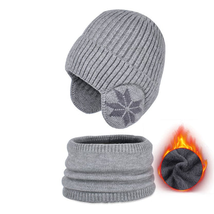 Regalo de año nuevo✨ conjunto de gorro y bufanda de invierno.