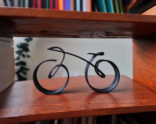 (🔥VENTA CALIENTE AHORA 49% DE DESCUENTO) - Estilo de marco de alambre de escultura de bicicleta minimalista