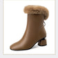 [🔥El precio más bajo de hoy]2024 BOTAS DE CUERO ELEGANTES FRANCESAS DE NUEVO ESTILO💕