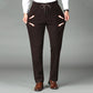 🥳👖¡Bonito Regalo! Pantalones de pana con cintura elástica gruesa para hombre