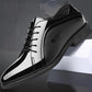 Promoción Navideña- Zapatos de cuero versátiles de vestir de negocios para hombre