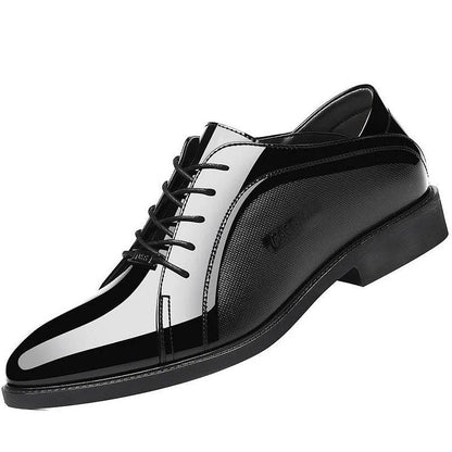 Promoción Navideña- Zapatos de cuero versátiles de vestir de negocios para hombre