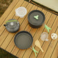 🎈Envío gratis-Juego de utensilios de cocina de aluminio para acampar al aire libre