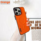 Funda magnética de piel para iPhone Series