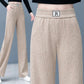 🔥HOT SALE🔥Pantalones rectos de cintura alta y corte recto