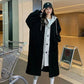 Chaqueta sherpa de dos capas con capucha