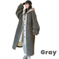 Chaqueta sherpa de dos capas con capucha