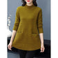 🎅🎊 Rebajas de Navidad - 49% de descuento 🎊 - Jersey de cuello alto de longitud media para mujer