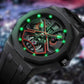 🎁🎁🎁 Reloj 🎁🎁 de cuarzo impermeable con estilo esqueleto para hombre - Mejor regalo 🎁🎁