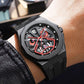 🎁🎁🎁 Reloj 🎁🎁 de cuarzo impermeable con estilo esqueleto para hombre - Mejor regalo 🎁🎁