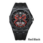 🎁🎁🎁 Reloj 🎁🎁 de cuarzo impermeable con estilo esqueleto para hombre - Mejor regalo 🎁🎁