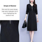 Vestido Glitter Slim Fit Media Cremallera